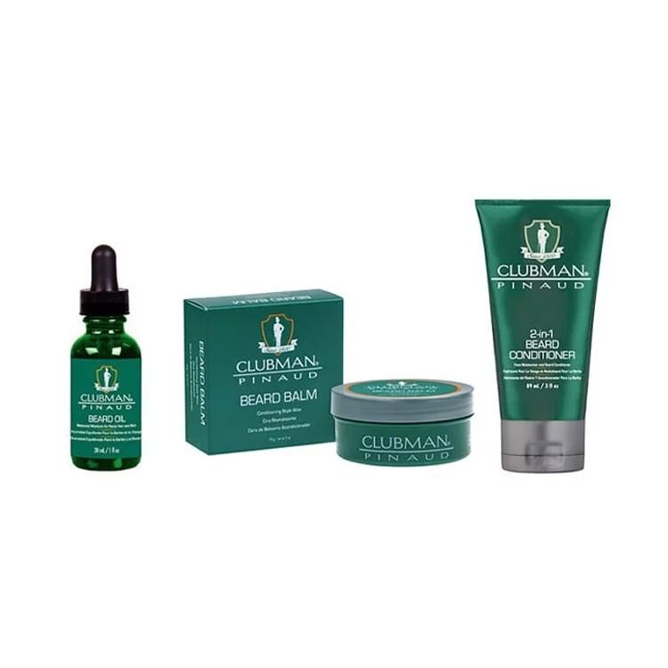 Clubman - Baard 3-in-1 Trio Set