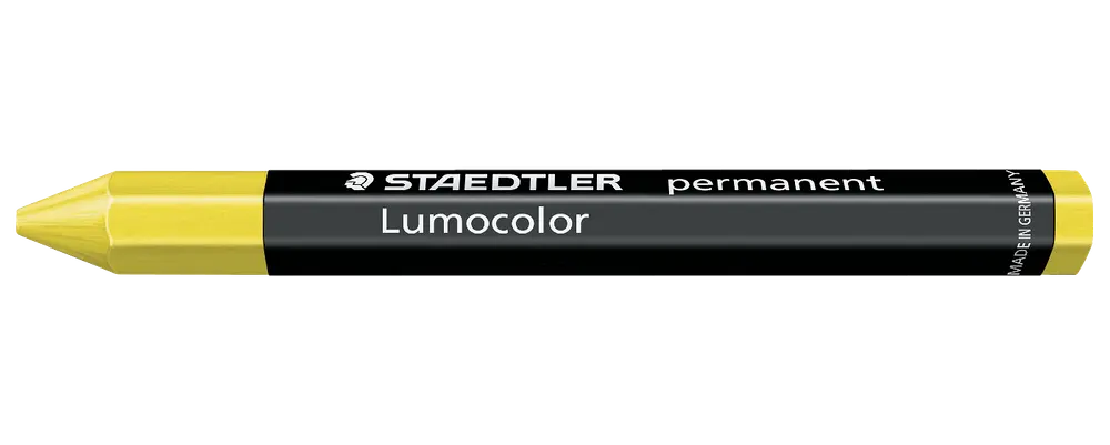 Staedtler Permanent mærkekridt Lumocolor - gul