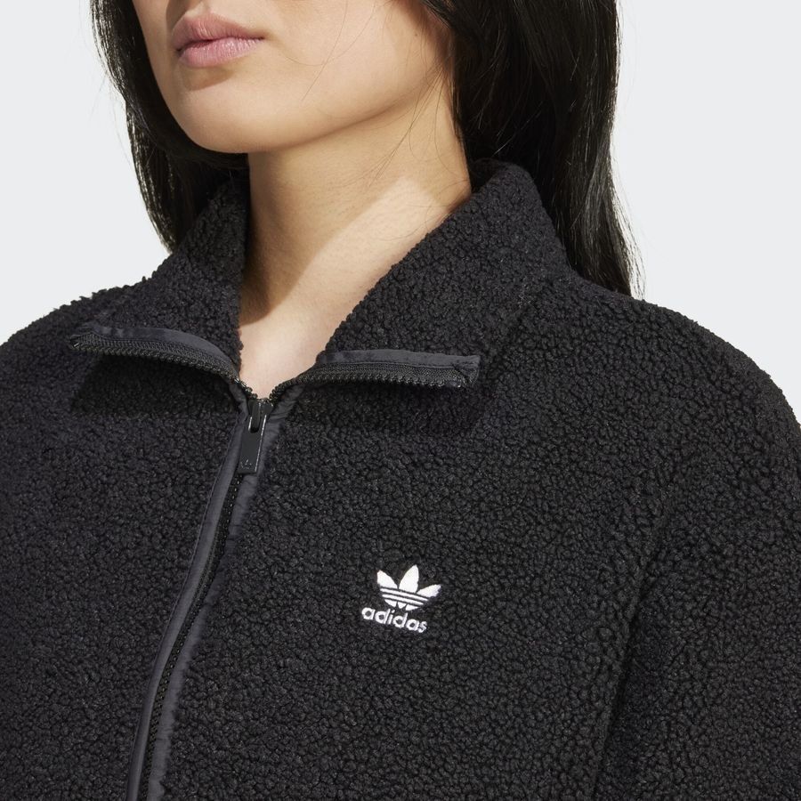 Adidas Original Veste entièrement zippée molleton Teddy