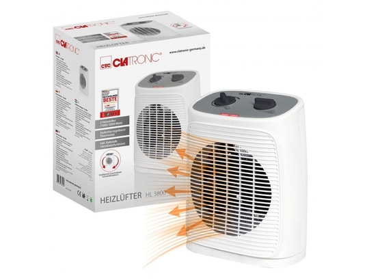 CLATRONIC - Radiateur soufflant Chauffage soufflant oscillant hl3800