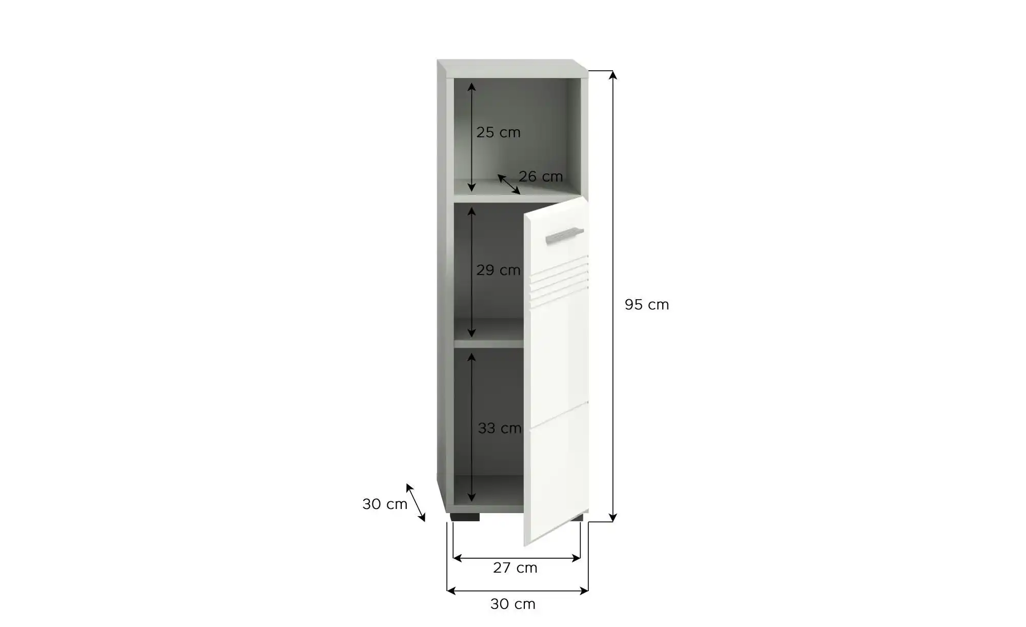 Midischrank Caputher See