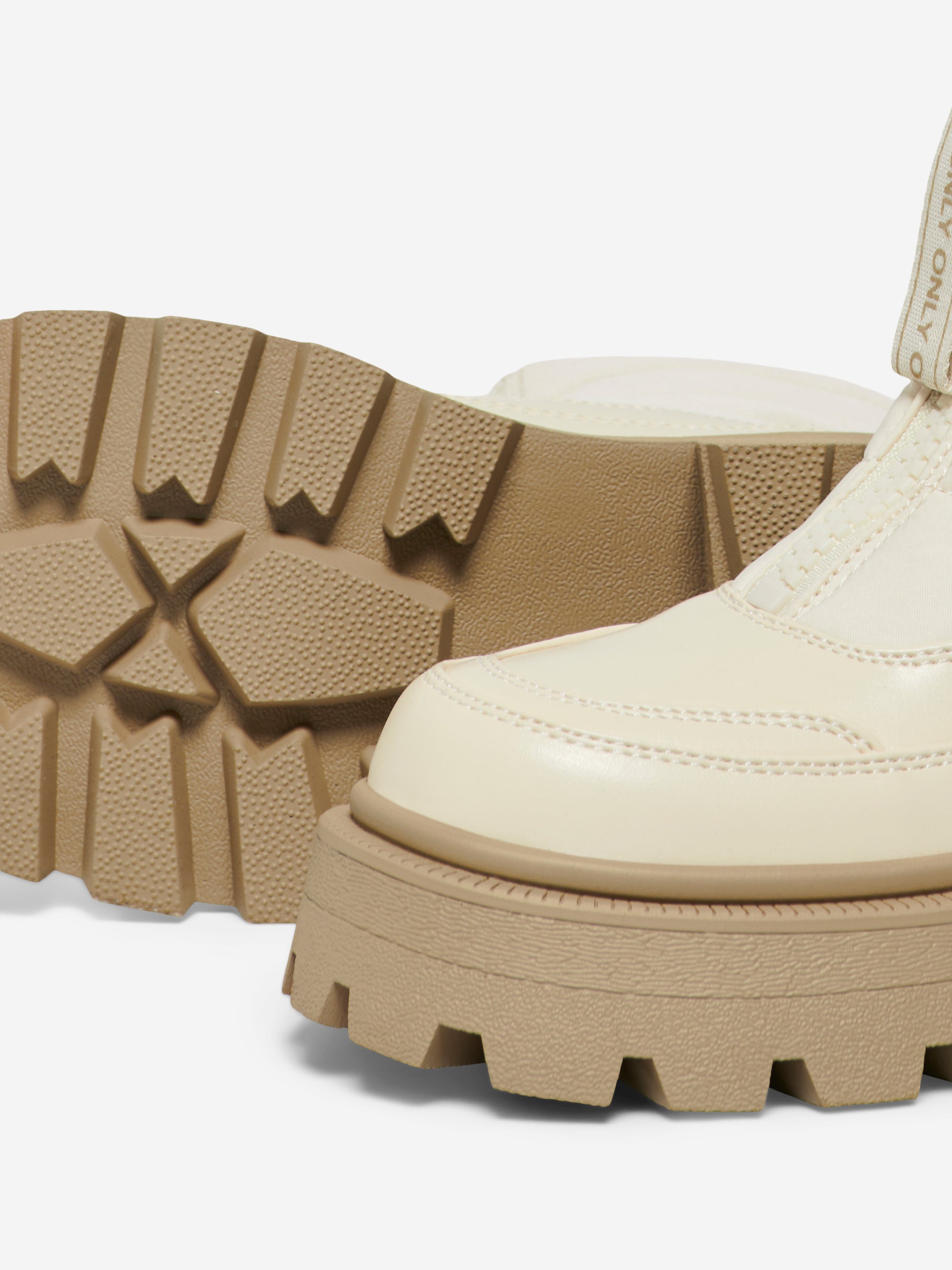 ONLBANYU-1 Stiefel Creme