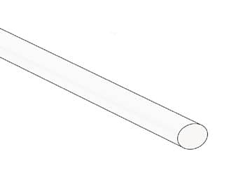 Krympeslange 4,8Mm - Hvit - 50 stk
