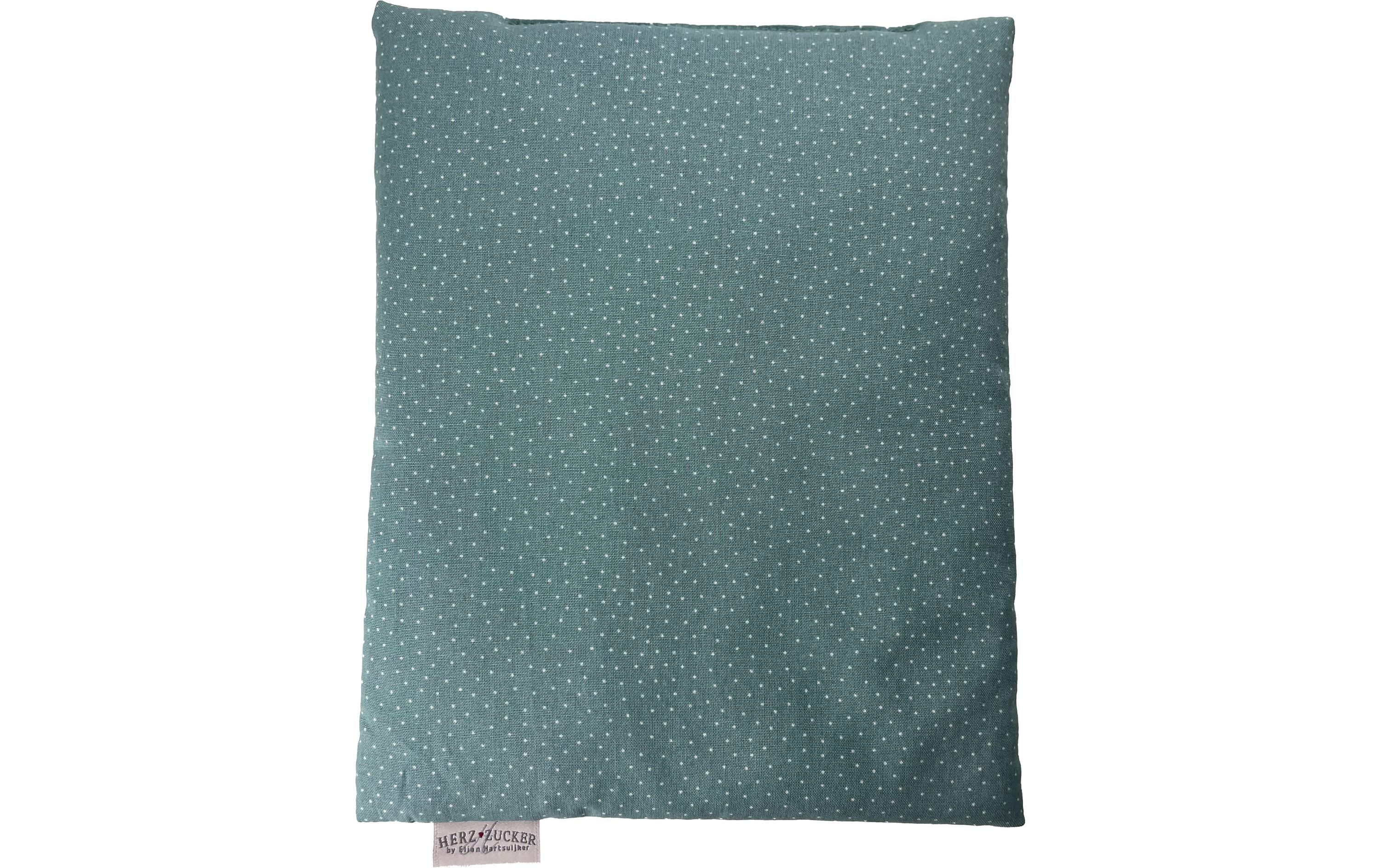 Traubenkernkissen Punke Salbei 26 x 21 cmNatürliche Wärme im eleganten Design