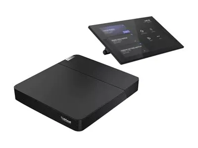 Lenovo ThinkSmart Core - Controller Kit - videokonferencepakke (lydbarre, berøringsskærmkonsol, beregningssystem) - med 3 års Lenovo Premier Support   First Year Maintenance - Certified for Microsoft Teams Rooms - sort