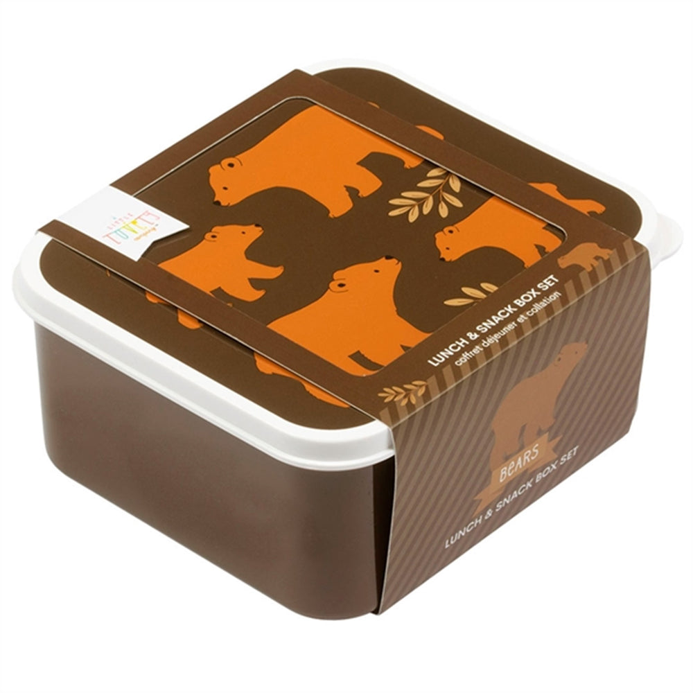 Køb A Little Lovely Company Madkasse og Snackbox Bjørne