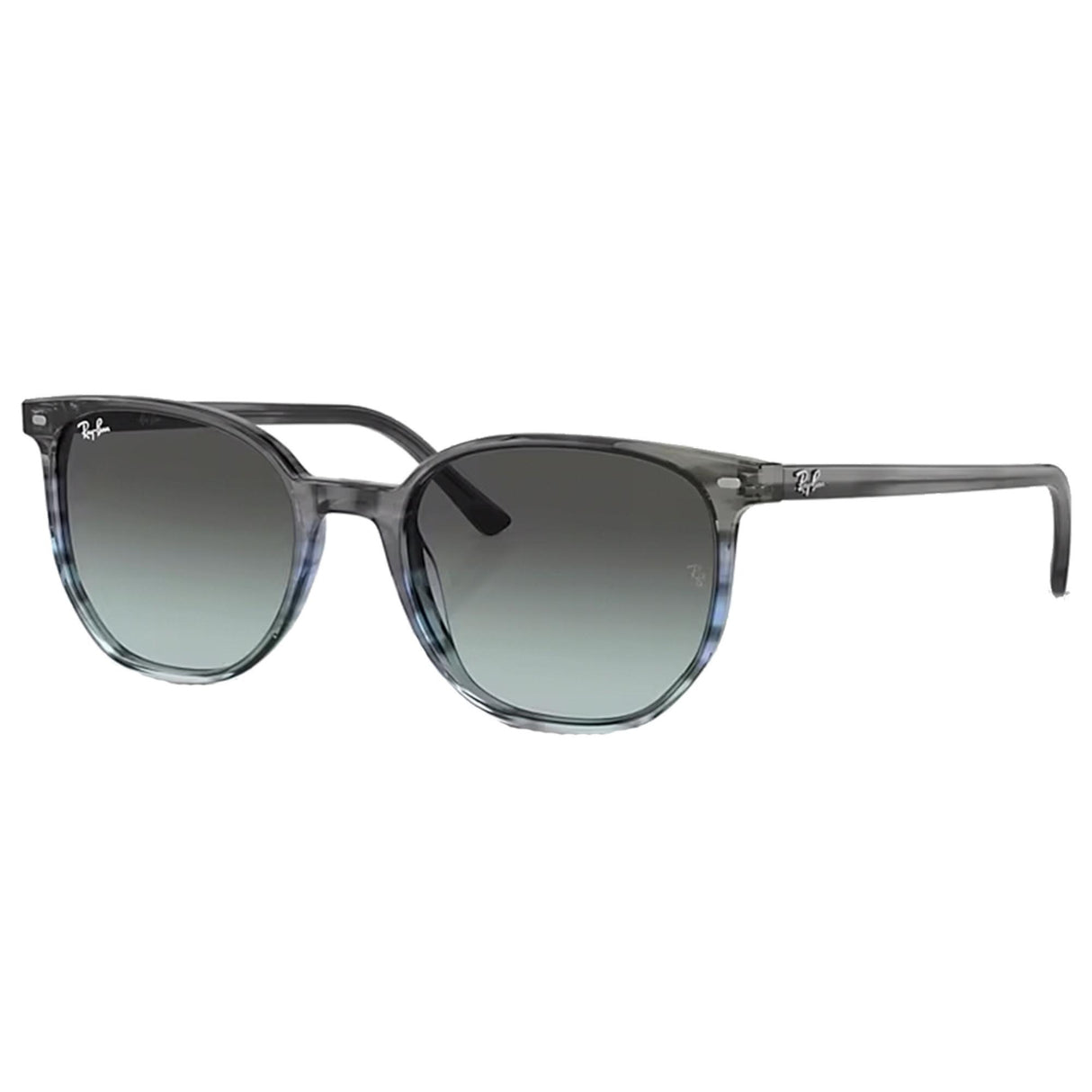 Ray-Ban<br>Elliot Striped Gray Gradient Blue
