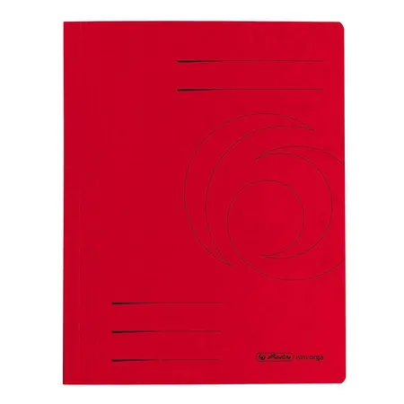 Herlitz Schnellhefter Pappe A4 rot