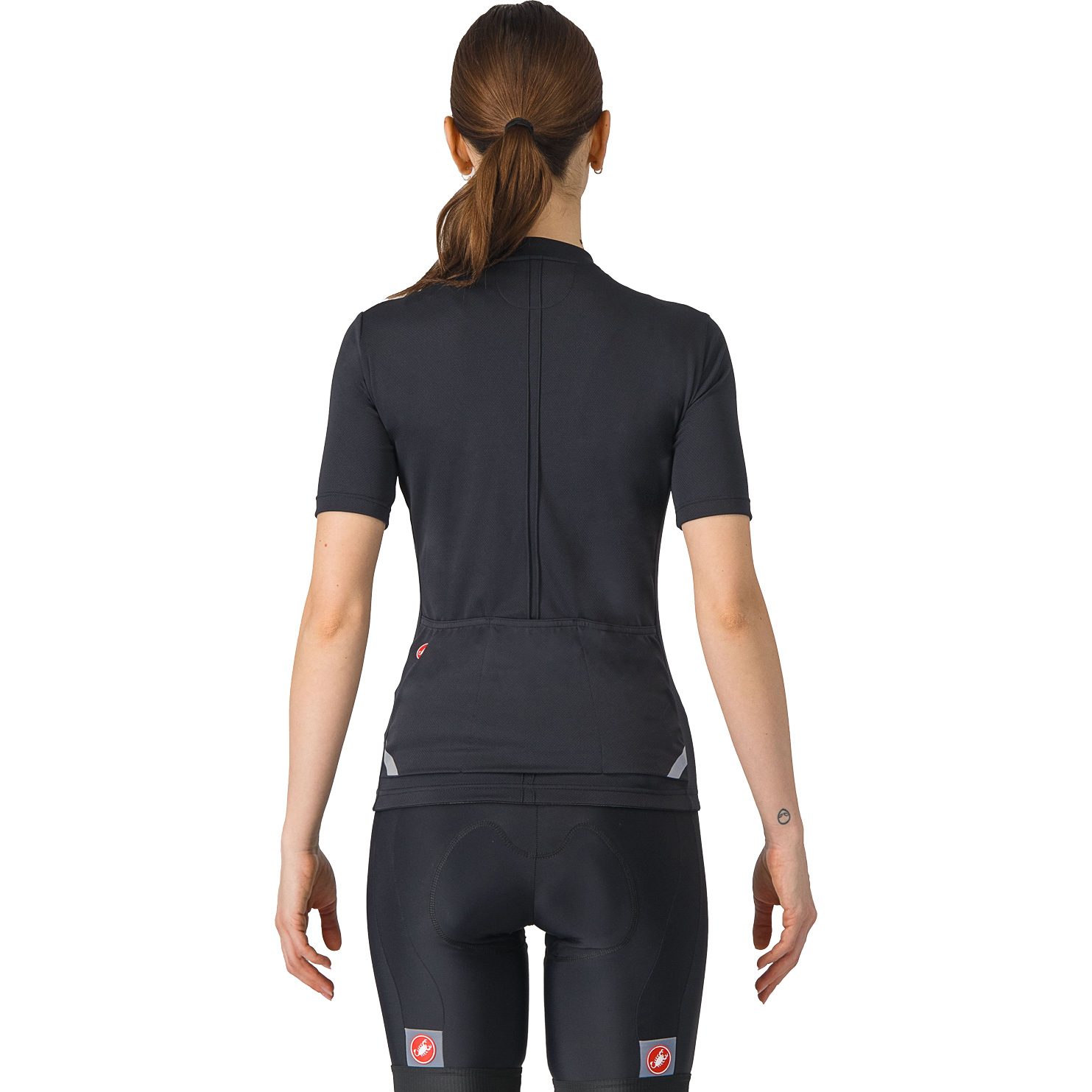 Castelli Anima 4 Radtrikot Damen light black