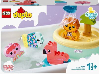 LEGO DUPLO 10966 Moro på Badet: Flytende Øy med Dyr