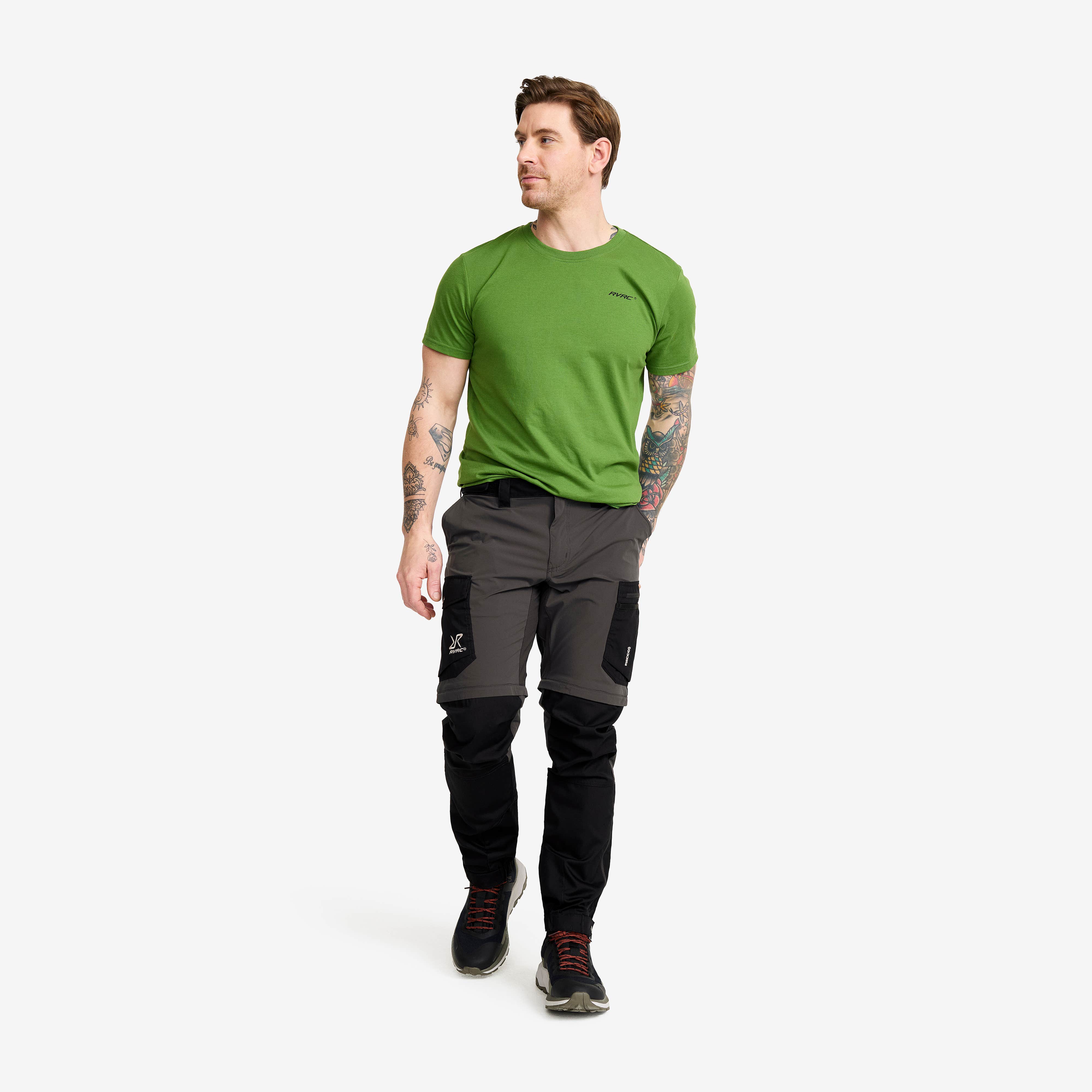Rambler Lightweight Zip-off Pants Herre Anthracite/Black