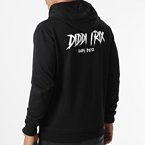 Sweat Capuche Dope Boyz Back Noir Blanc