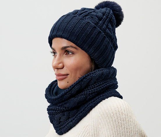 Strickschlauchschal