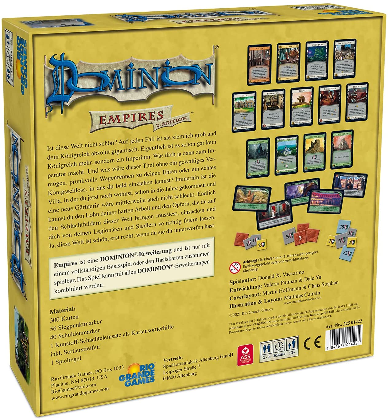 RGG - Dominion - Erweiterung Empires (2. Edition) Gesellschaftsspiel