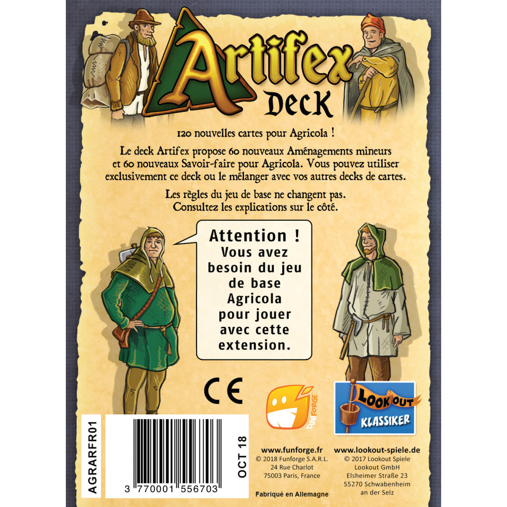 Agricola - Deck Artifex