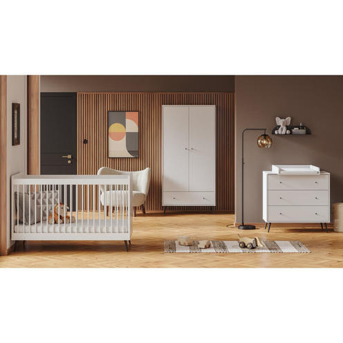 Lit 70x140 BLANCA Blanc - VOX