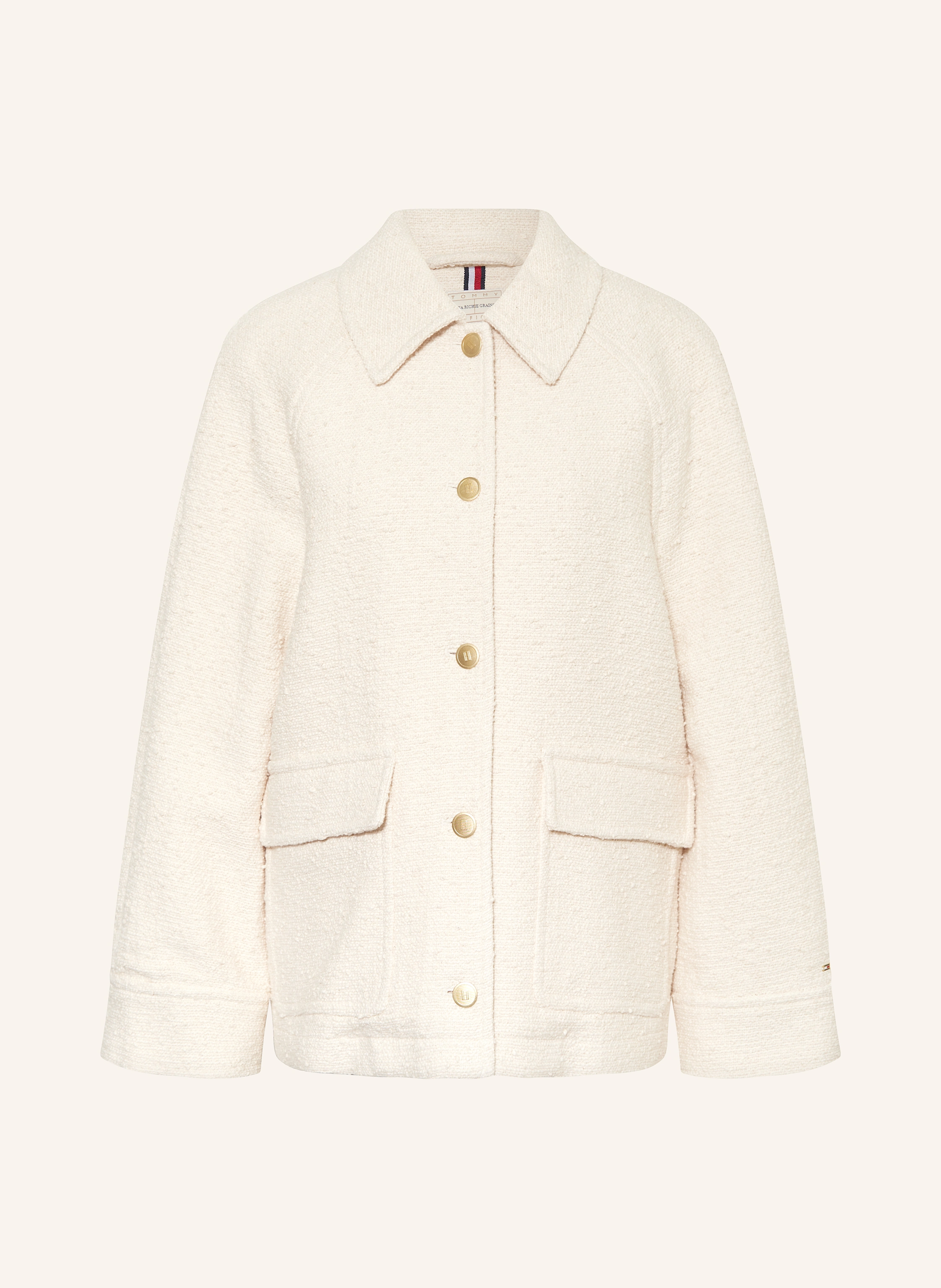 TOMMY HILFIGER Bouclé-Overjacket
