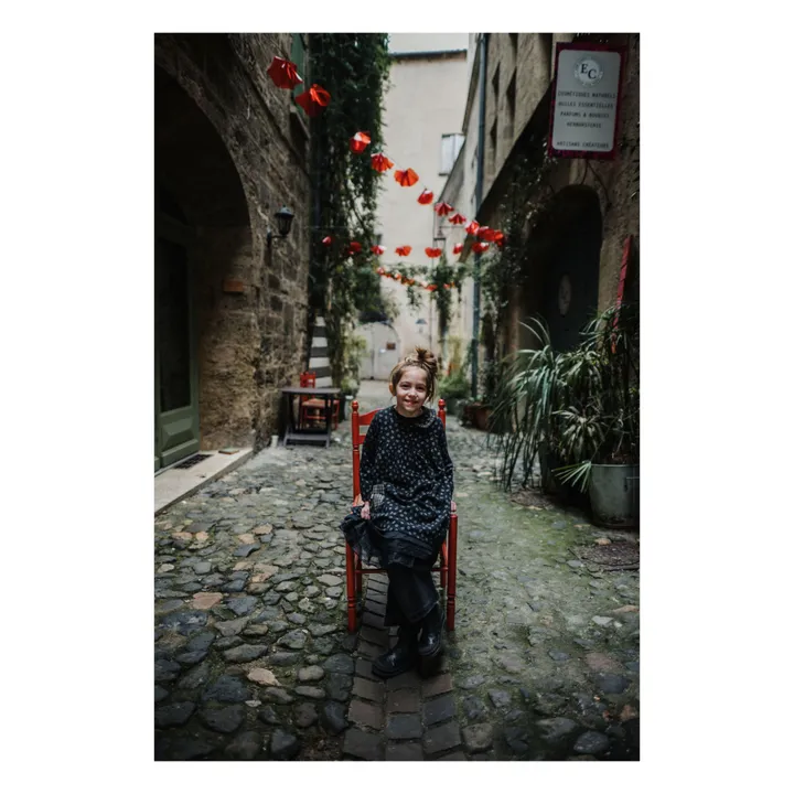 Lilinoa Robe Naël Fleurs | Noir