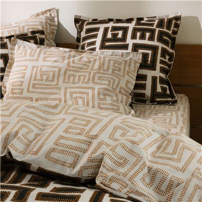 Linge de lit graphique ethnique