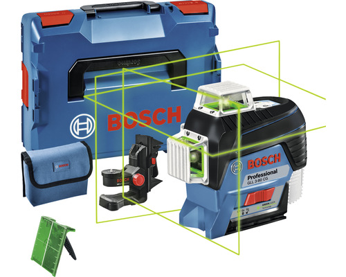 Lijnlaser Bosch Professional Connectivity GLL3-80 CG incl. BM1 & L-BOXX