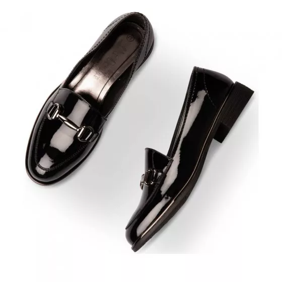 Mocassins NOIR VIA DONNA