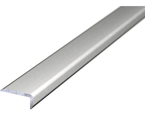 Zelfklevend aluminium hoekprofiel, zilver, 15 x 6,5 mm x 270 cm