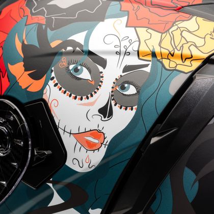 Casque Dexter EROS CALAVERA - Noir