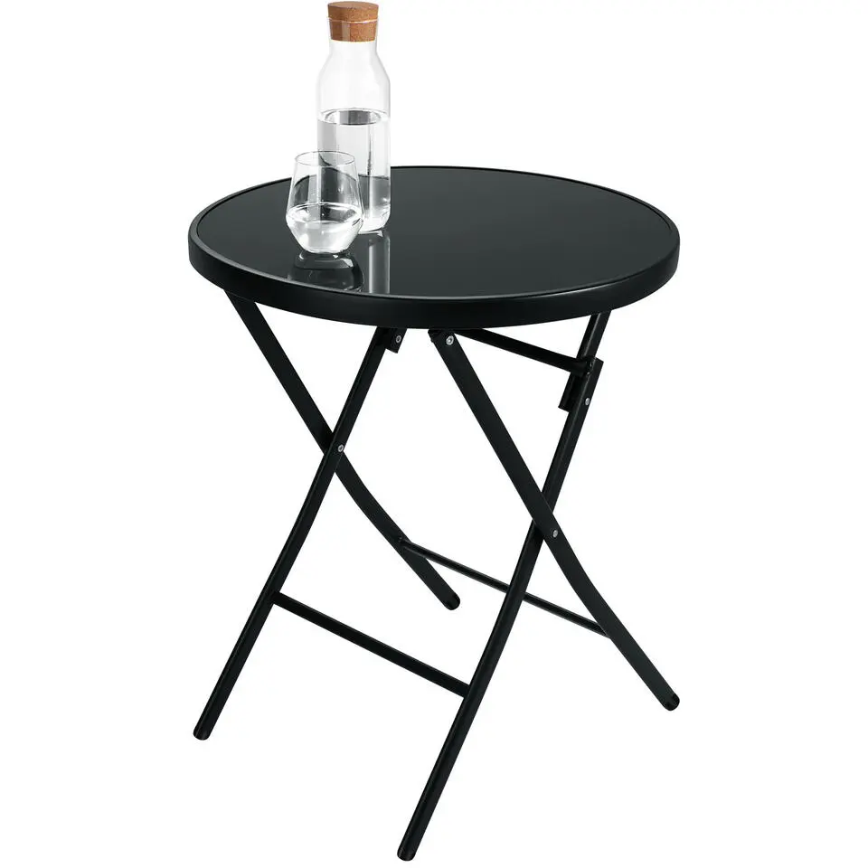 tectake Balkonset Düsseldorf 2 1, Zwart