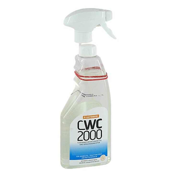 Ultrana CWC 2000 Geruchsvernichter mit Desinfektion Sprühflasche, 500 ml