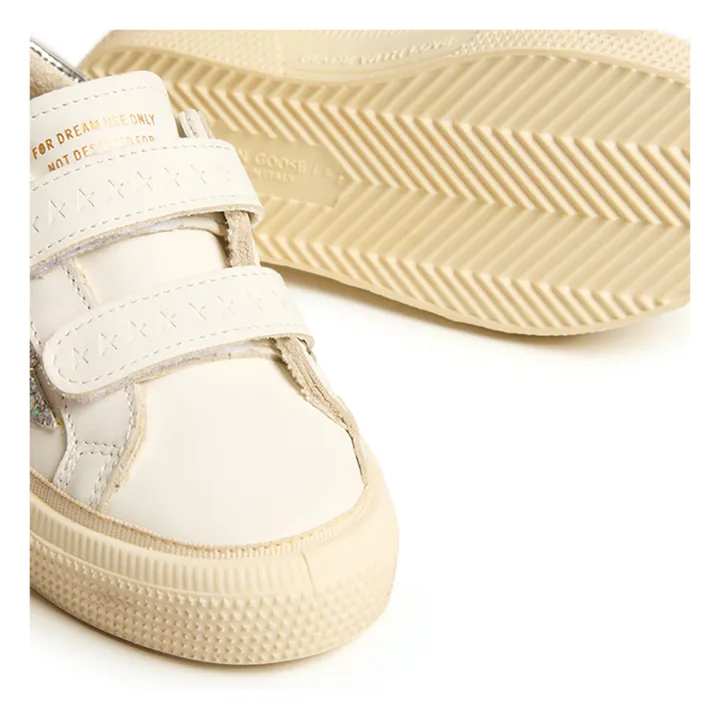 Golden Goose Baskets Scratchs May School Paillettes | Argenté