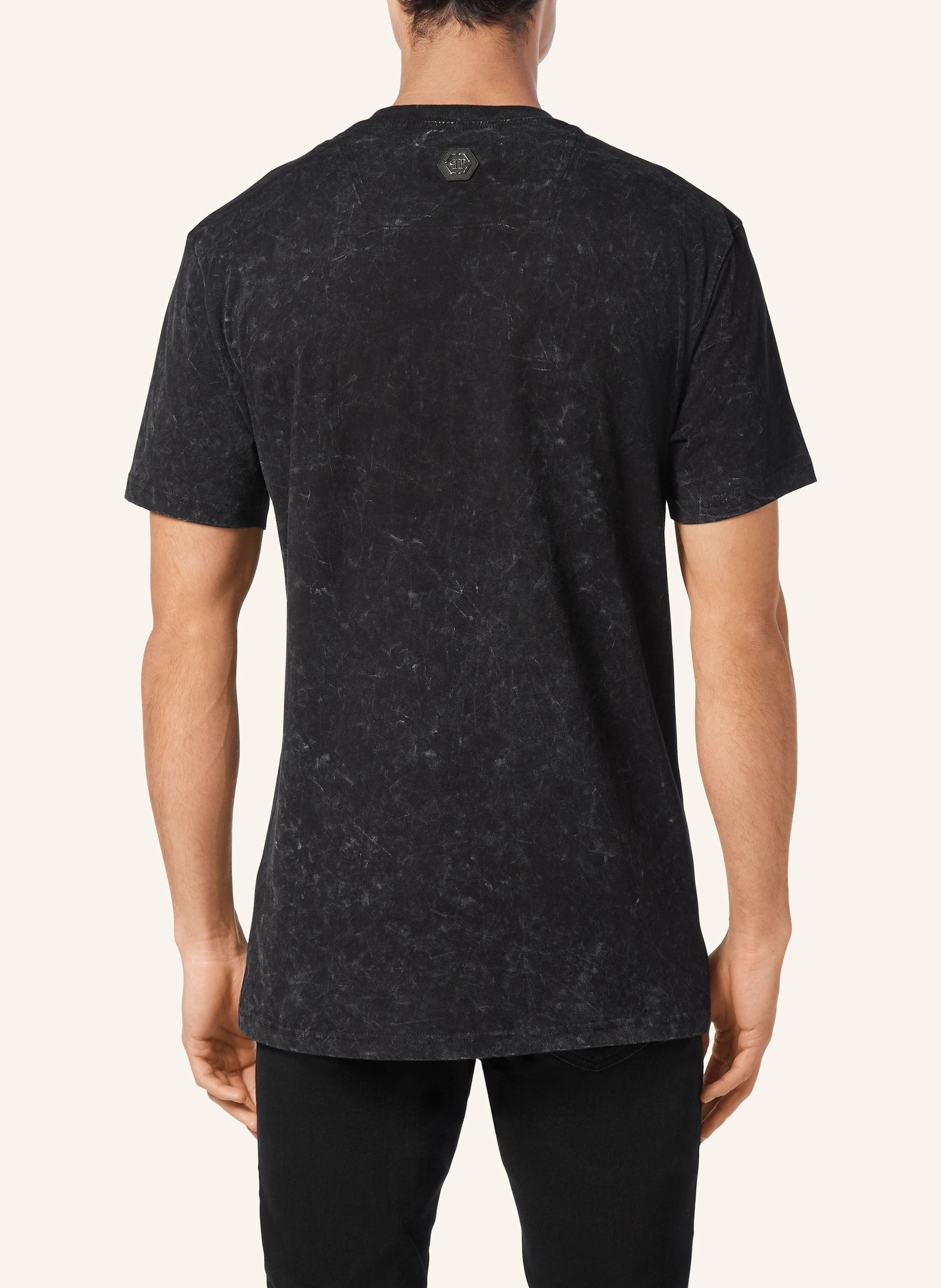 PHILIPP PLEIN T-Shirt mit Schmucksteinen