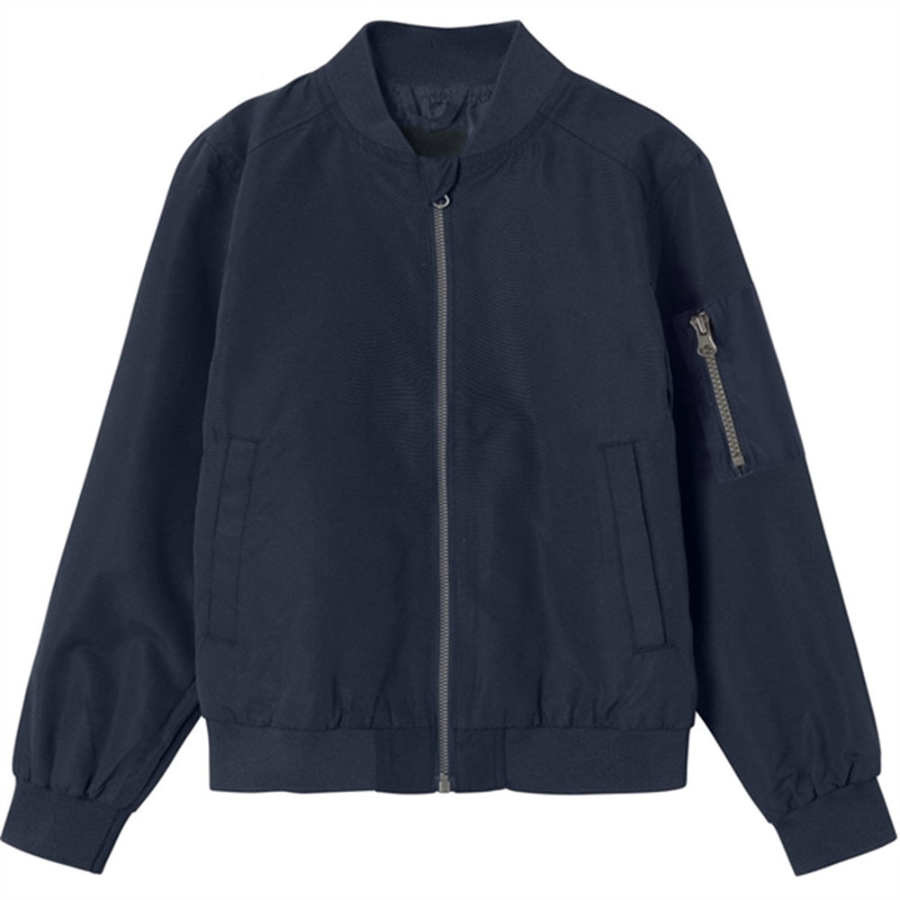 Køb Name it Navy Blazer Monster Bomber Jakke Noos