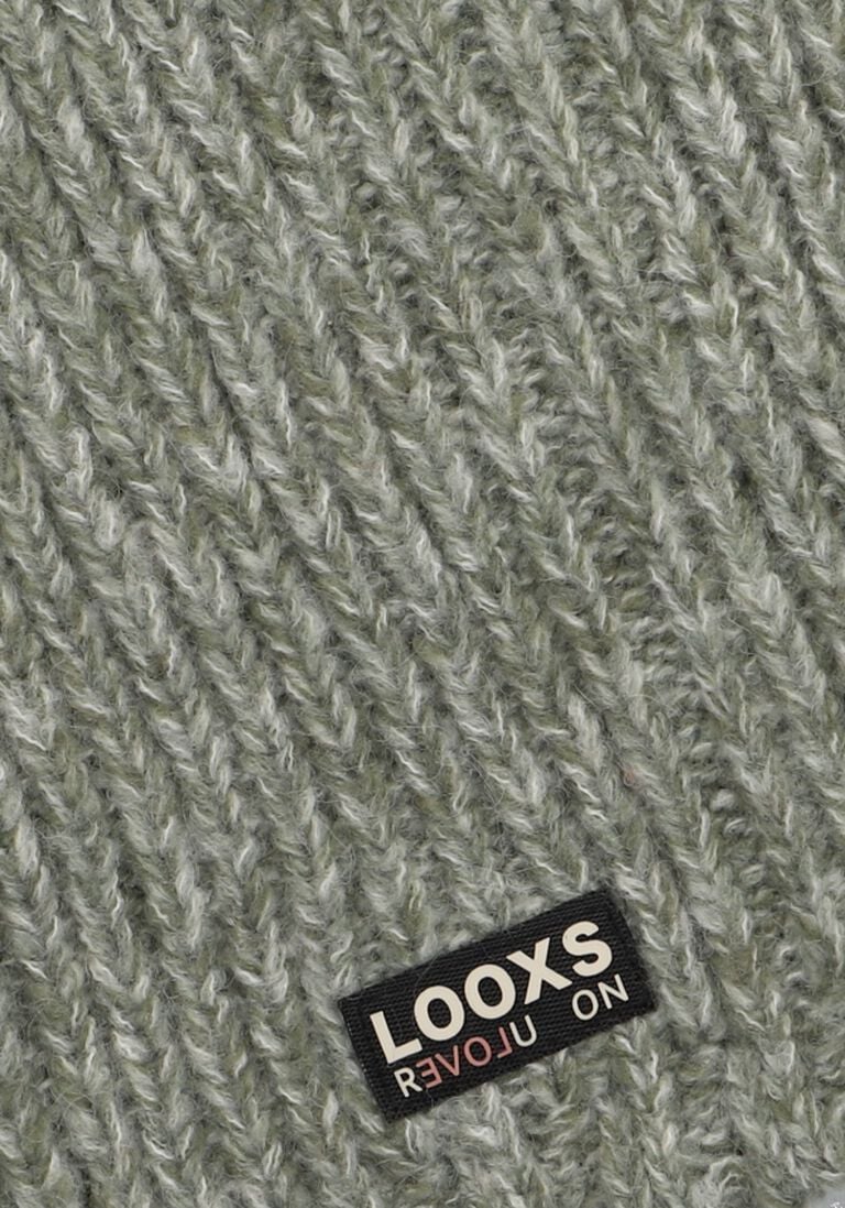 LOOXS 10sixteen mint looxs 10sixteen sjaal 10sixteen knitted roll collar