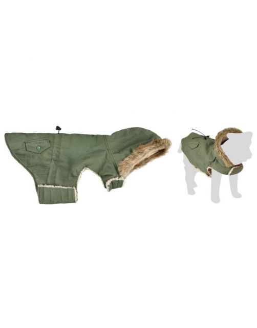 Flamingo Winterjas Lennox Groen - Hondenkleding