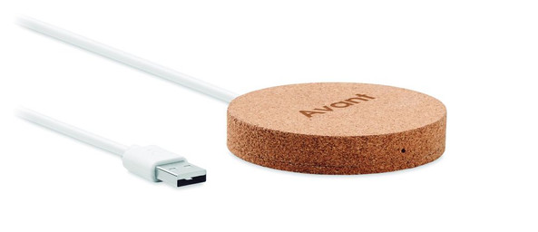 GiftRetail MO6399 - KOKE Chargeur sans fil rond