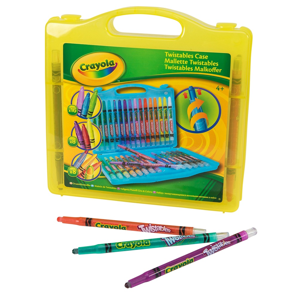 Crayola 32-teiliges drehbares Etui