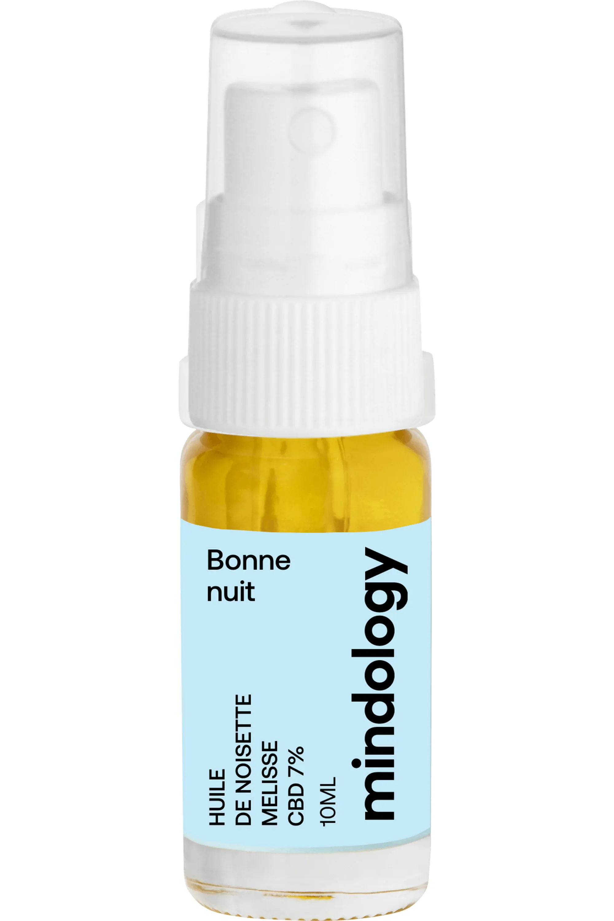 MINDOLOGY Spray sublinguale au CBD sommeil 7% Bonne nuit-10 ml