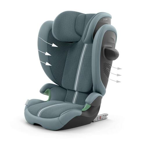 Siège-auto Solution G2 I-Fix Tissu Plus Stormy Blue - CYBEX