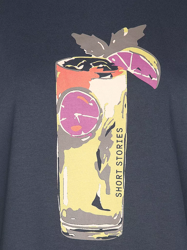 SHORT STORIES Pyjamashirt dunkelblau