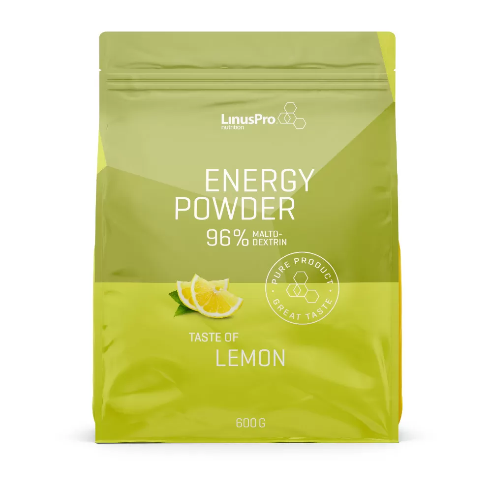 LinusPro Energy Powder Lemon - 600 g.