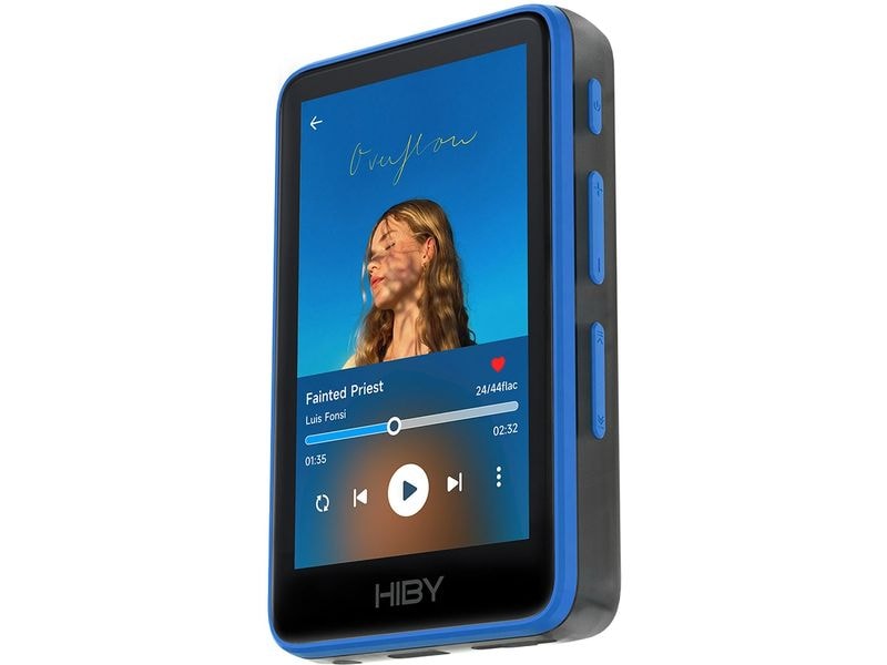 HiBy HiRes-Player R1 Blau Hochauflösender Musikplayer mit Bluetooth und WiFi