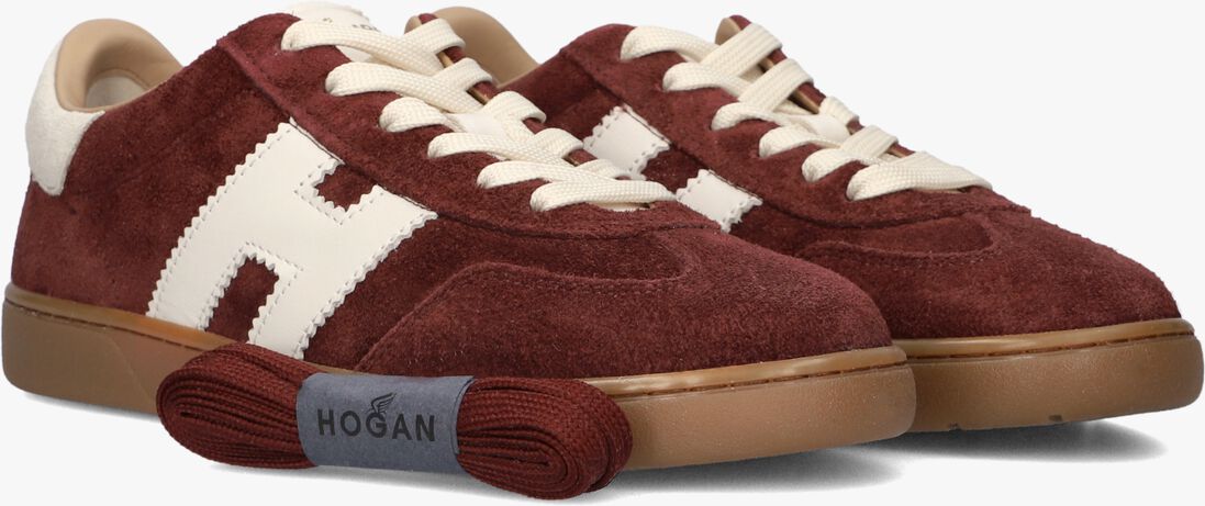 bordeaux hogan lage sneakers hogan cool allacciato h