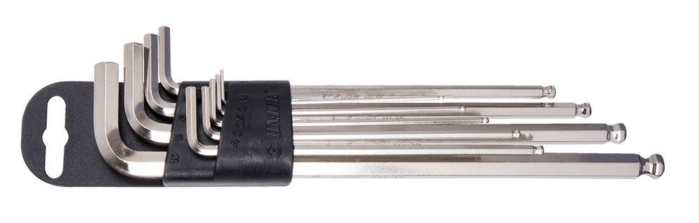 Unior Tools Kugelkopf-Sechskant Stiftschlüssel 220/3SLPH-US lang 9-tlg. kaufen | Bike-Discount