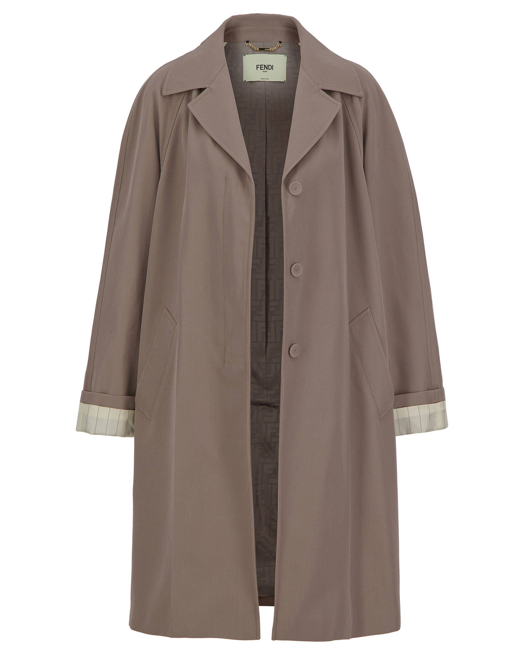 Fendi| Damen Mantel mit Wolle