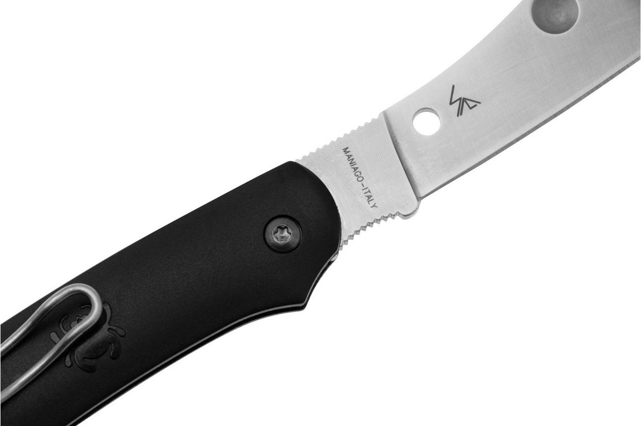 Spyderco Roadie XL C267BKP Black, zakmes