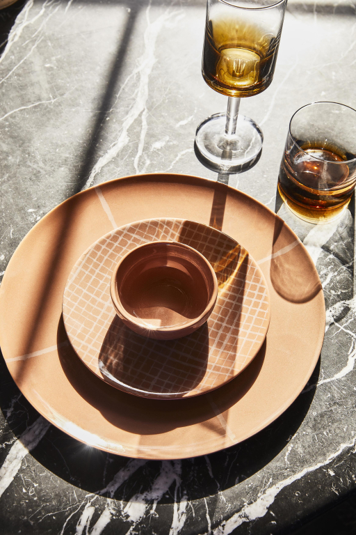 Serax Zuma by Kelly Wearstler dinerbord Ø28 set van 2 Salt
