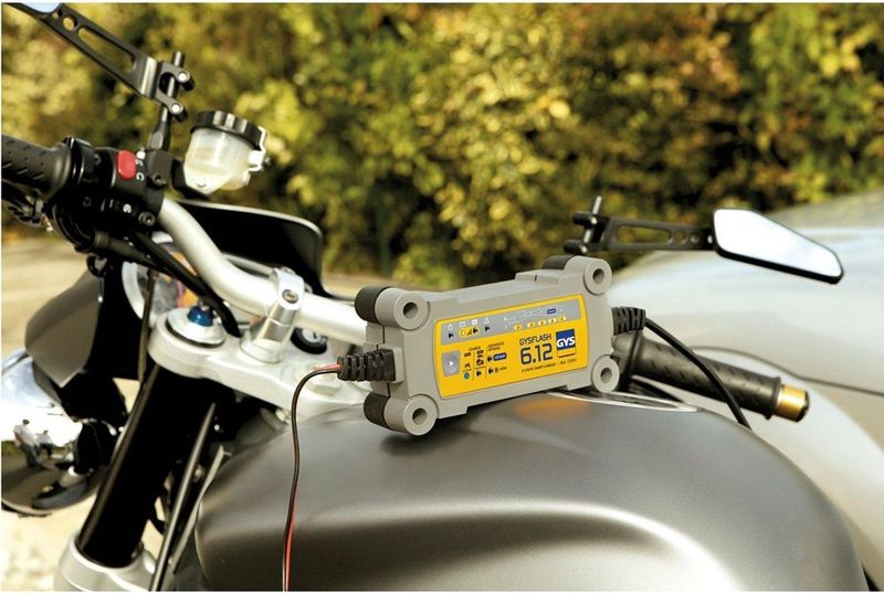 GYS - GYSflash 6.12 - Acculader - 12V - 6A - IP65