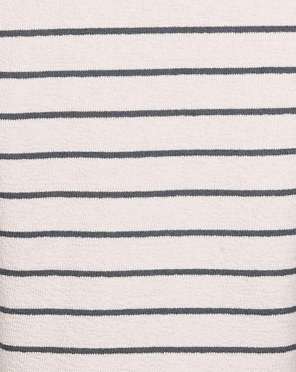 Jersey-Sweatshirt MINHO STRIPED in grün/beige