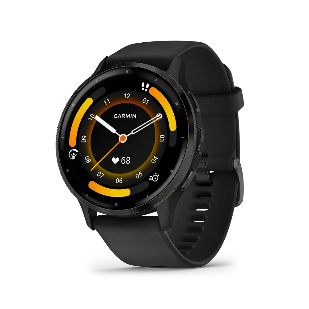 Garmin Venu 3 Wi-Fi GPS Sporthorloge Zwart