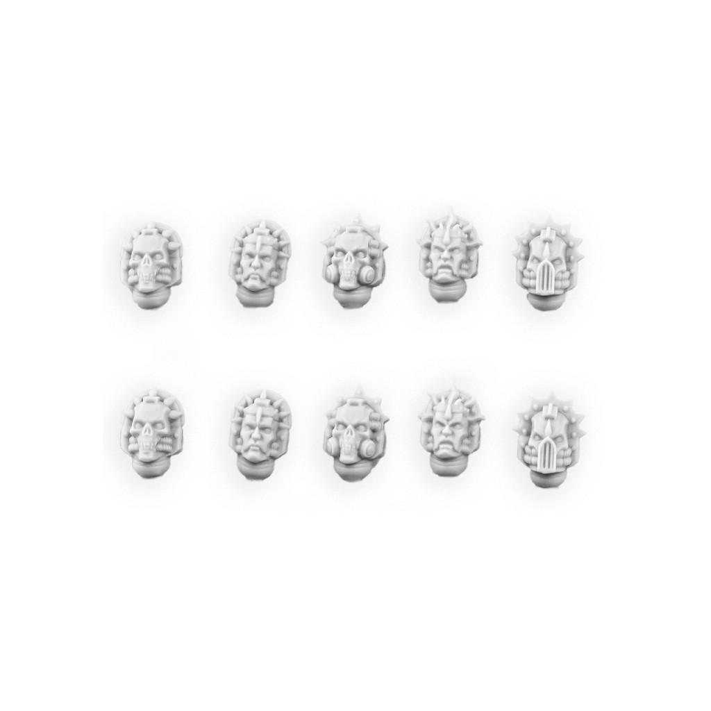 Seraphim Knights Helmet Heads